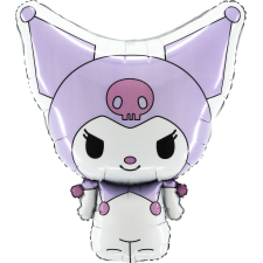 Foliopallo Kuromi Lilla 70 cm