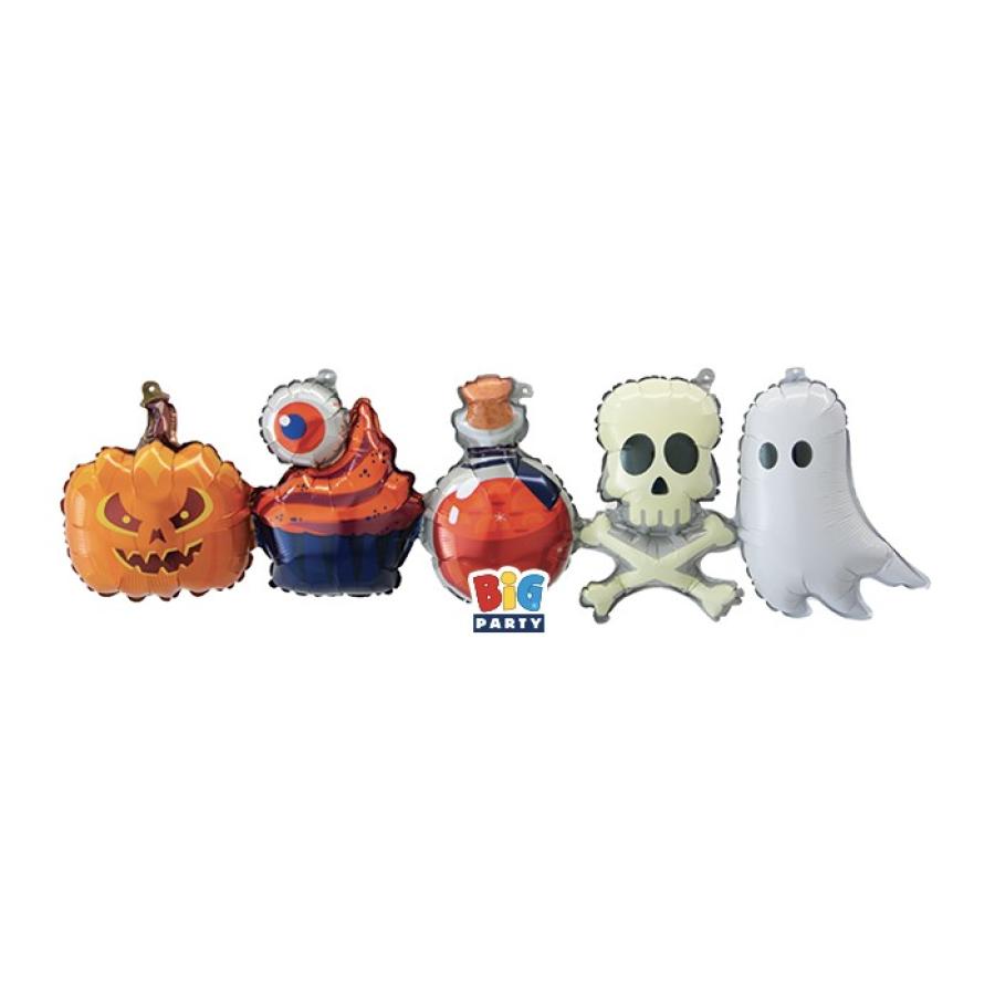 Foliopallobanneri Halloween 102 x 32 cm