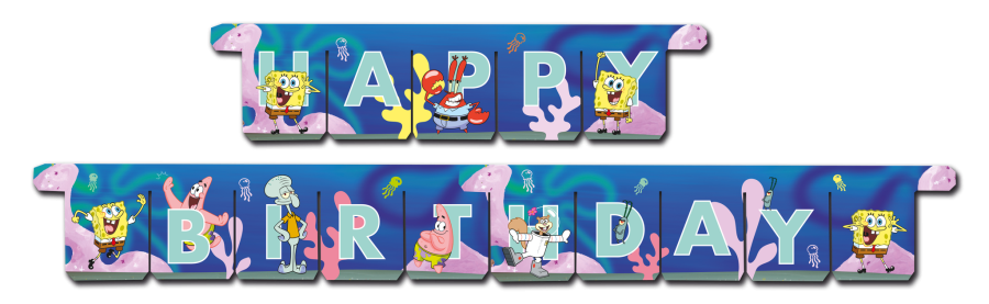 Paavo Pesusieni Happy birthday banneri 3 m