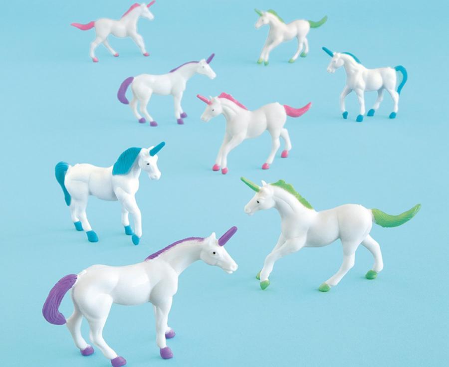 Lahjasetti yksisarvishahmot 8 kpl