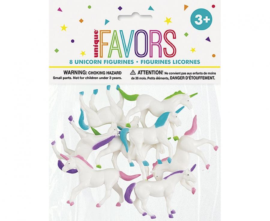 Lahjasetti yksisarvishahmot 8 kpl