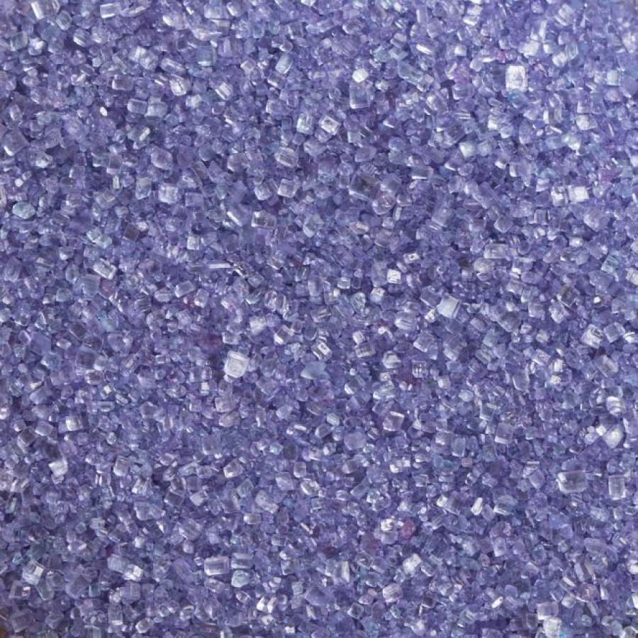 Koristesokeri glitter violetti, 100 g, Decora