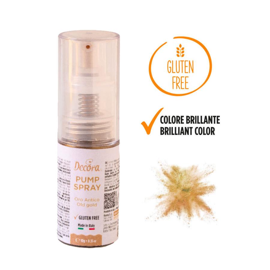 Syötävä kimallespray glitter - antiikkikulta, 10 g