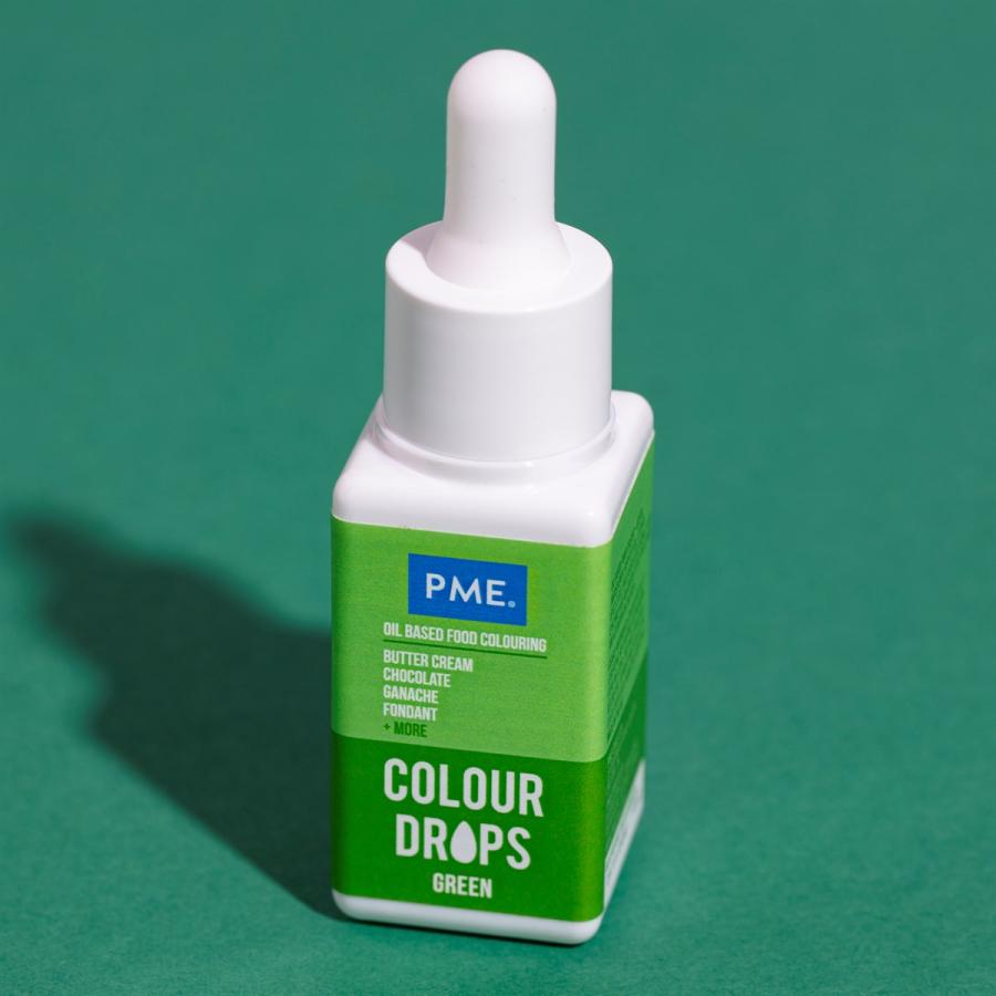 Öljypohjainen elintarvikeväri 20 ml - PME, Vihreä