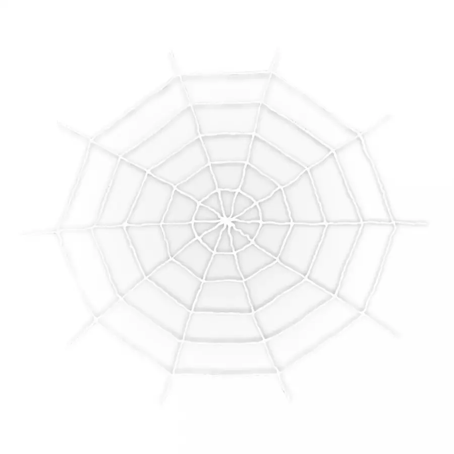 Pehmeä hämähäkinverkko valkoinen 150 cm