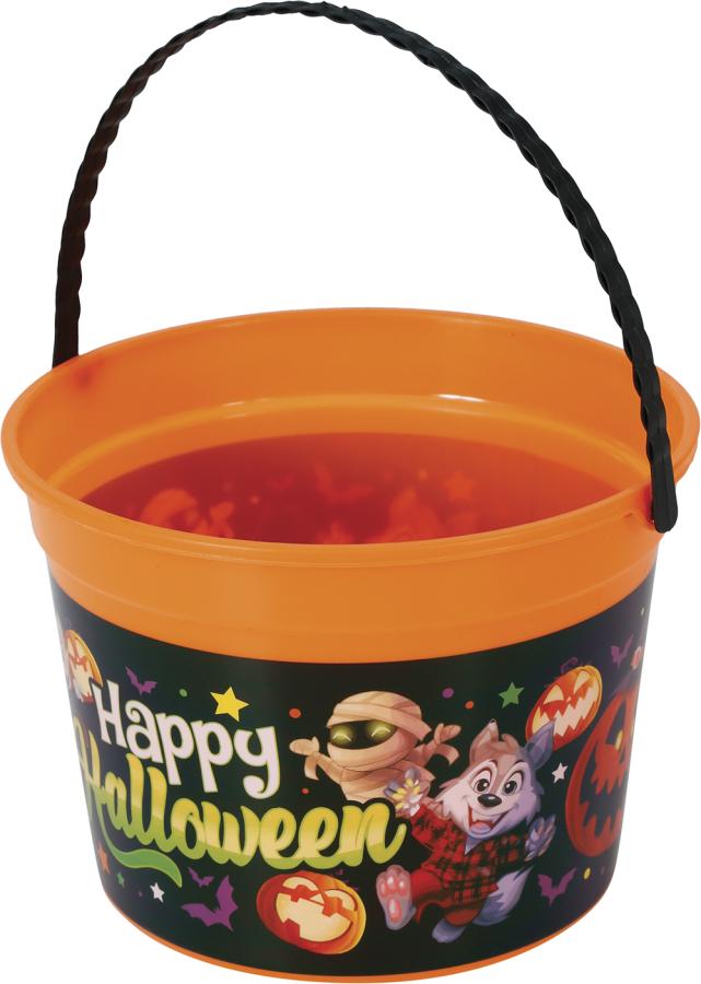 Happy Halloween -ämpäri, 18 x 16 cm
