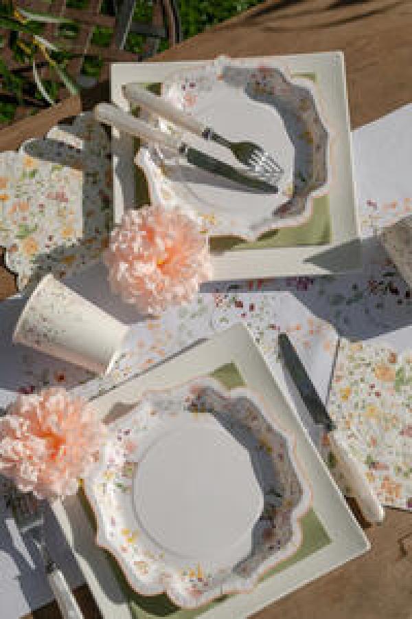 Pahvimuki kukkaköynnös, 6 kpl