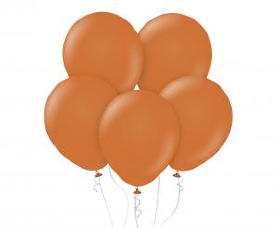 Ilmapallo Toffeenruskea (caramel), 10 kpl
