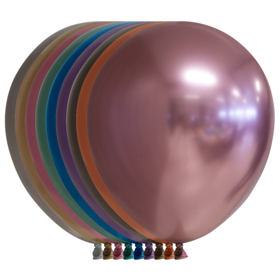 Ilmapallot peilipinta 30 cm, 10 kpl