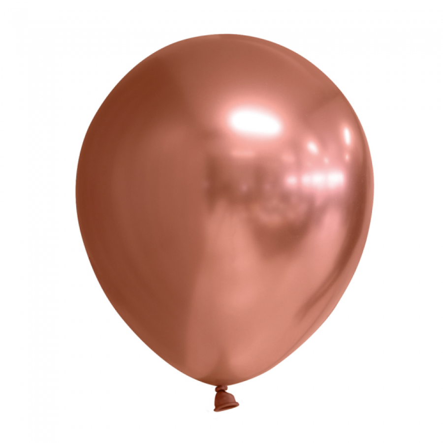 Ilmapallot peilipinta 30 cm, 10 kpl, Kupari