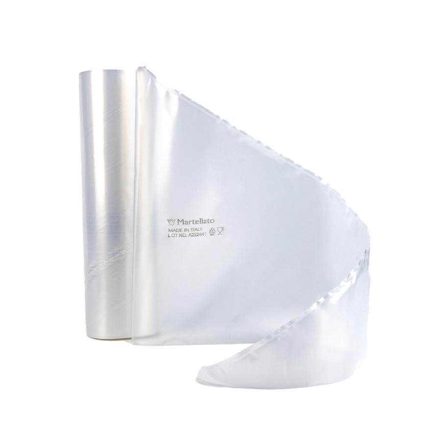 Kertakäyttöiset extravahvat kirkkaat pursotinpussit 30 cm, 100 kpl