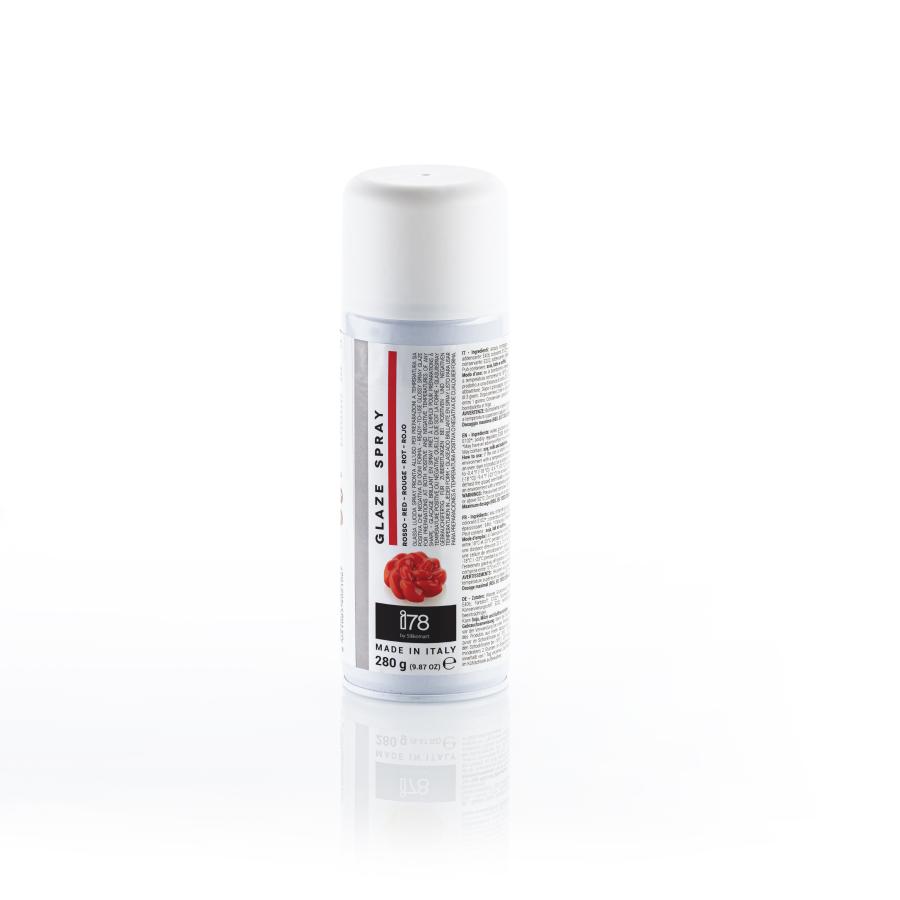 Kiiltosuihke 280g - Silikomart Professional, Punainen