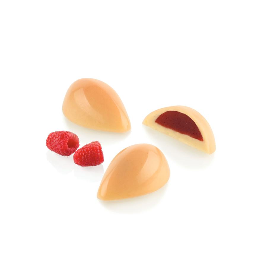 Suklaamuotti Kit Quenelle 01 + silikonimuotti täytteelle - Silikomart Professional