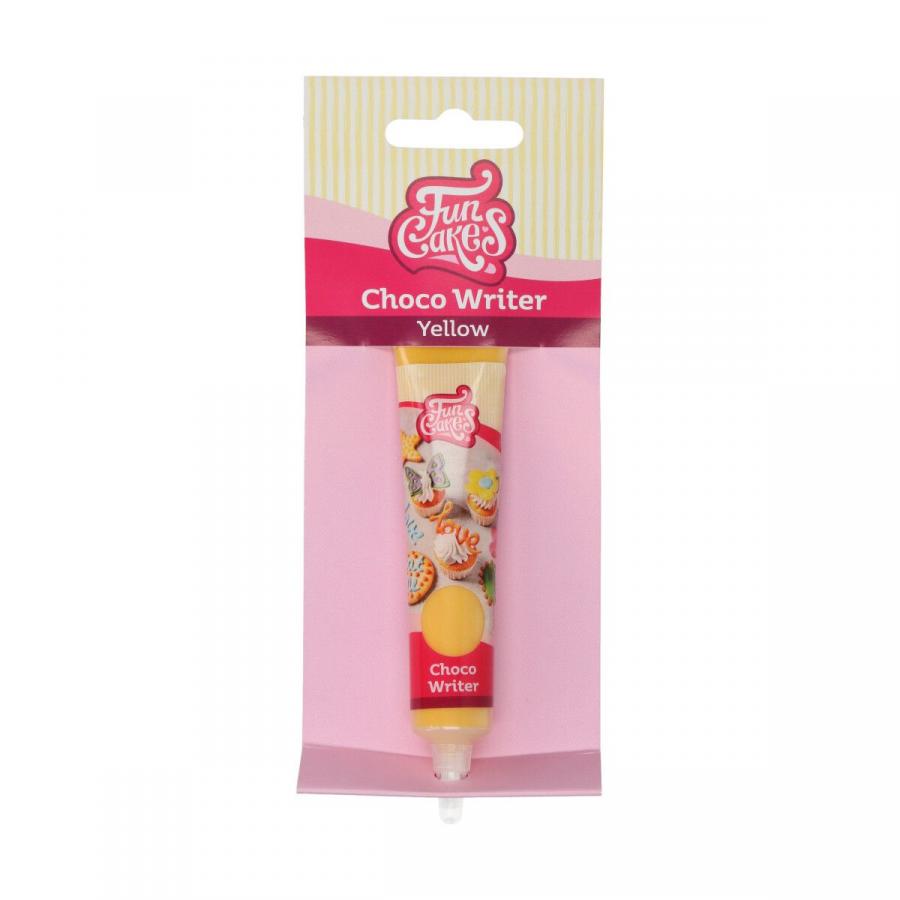 Koristelusuklaa Choko Writer keltainen 25g