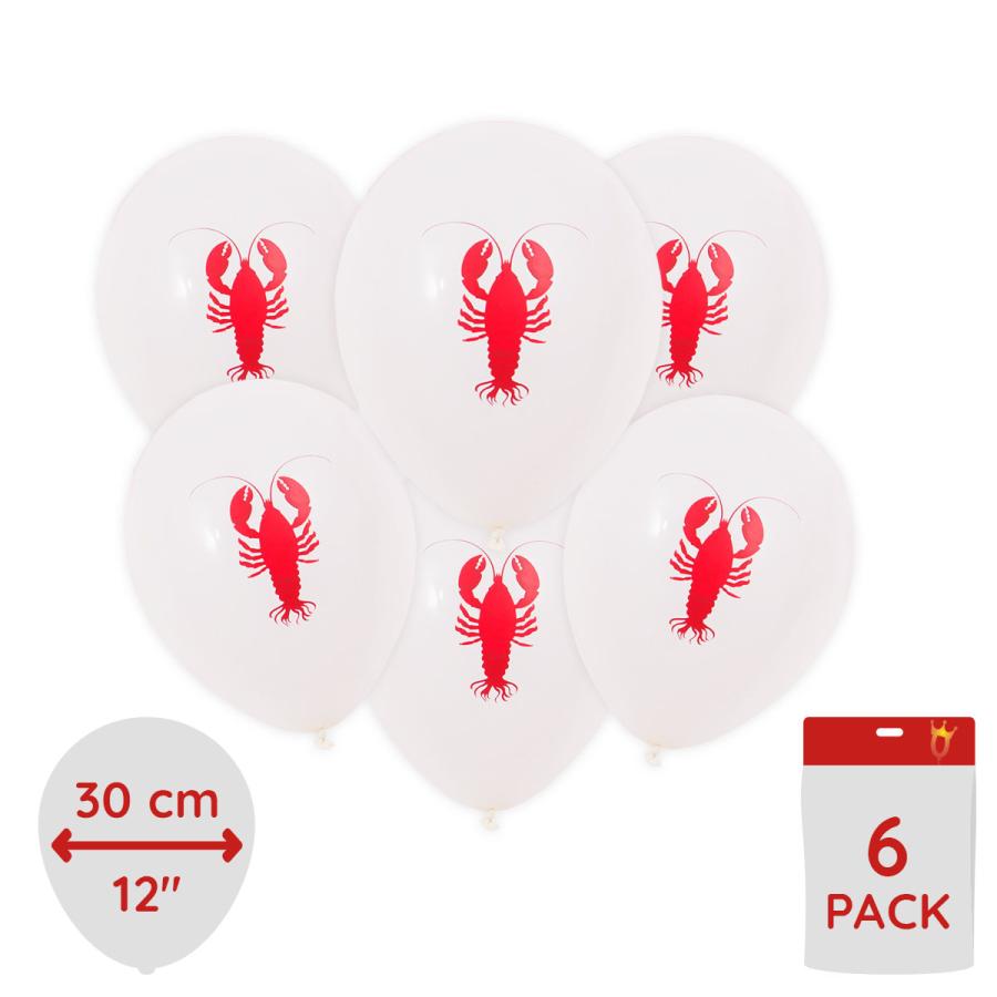 Ilmapallo rapu, 6 kpl