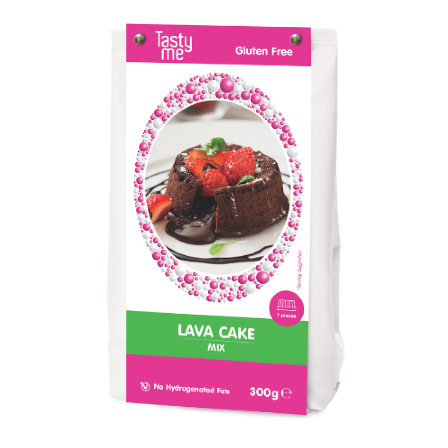 Lava Cake -sekoitus 300g – Gluteeniton, herkullinen sulasuklaasydän
