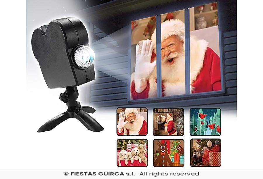 LED ikkunaprojektori sisäkäyttöön Joulu ja Halloween
