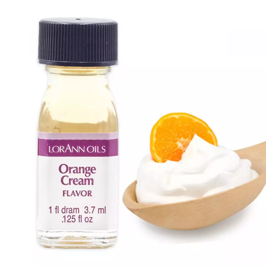 LorAnn vahva (Orange cream) kermainen appelsiini-aromi, 3,7 ml