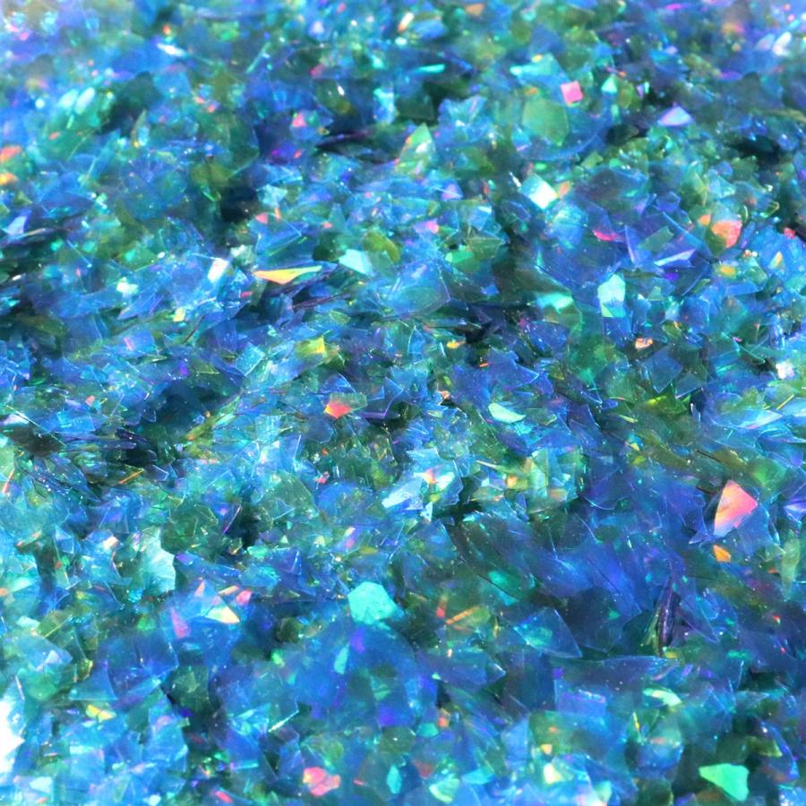 Syötävä glitter 3 g, Iridescent Sini-vihreä (Island Lagoon)