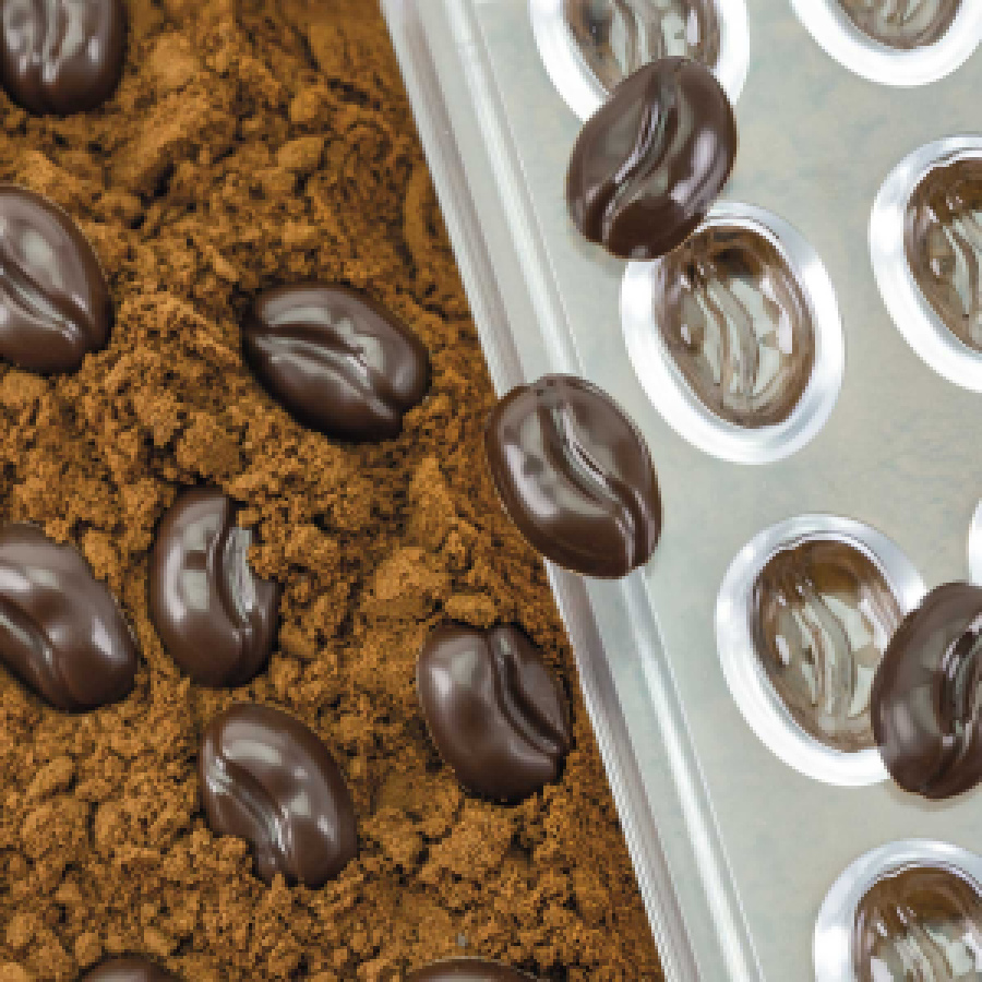 Suklaamuotti kahvipapu - Martellato