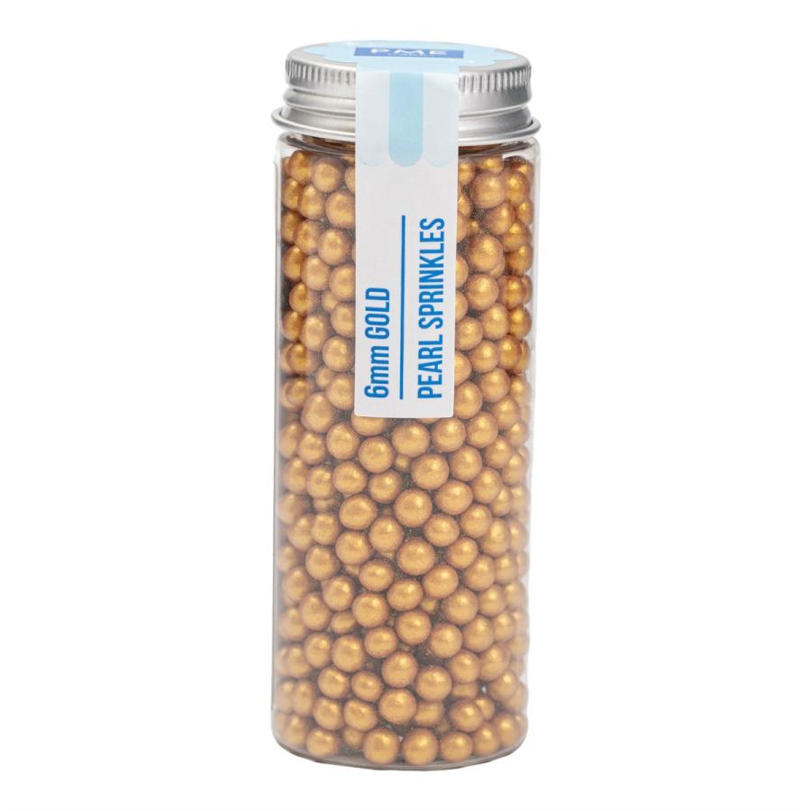 Kultaiset helmiströsselit 6 mm -  60 g