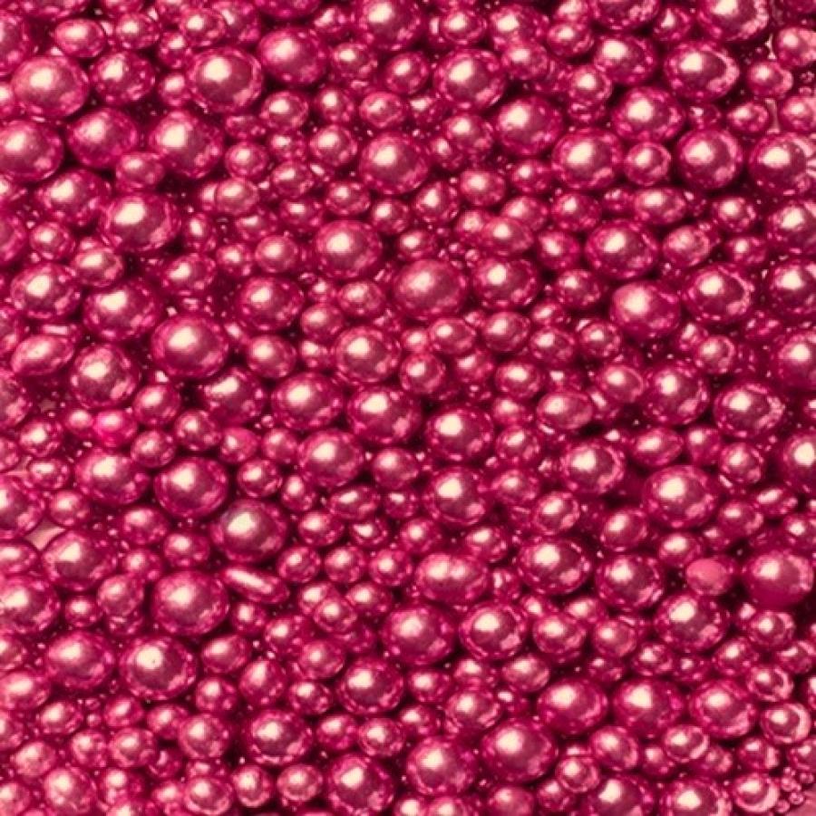 Metallinhohtoiset pinkit sokerihelmet 75 g – Gluteeniton
