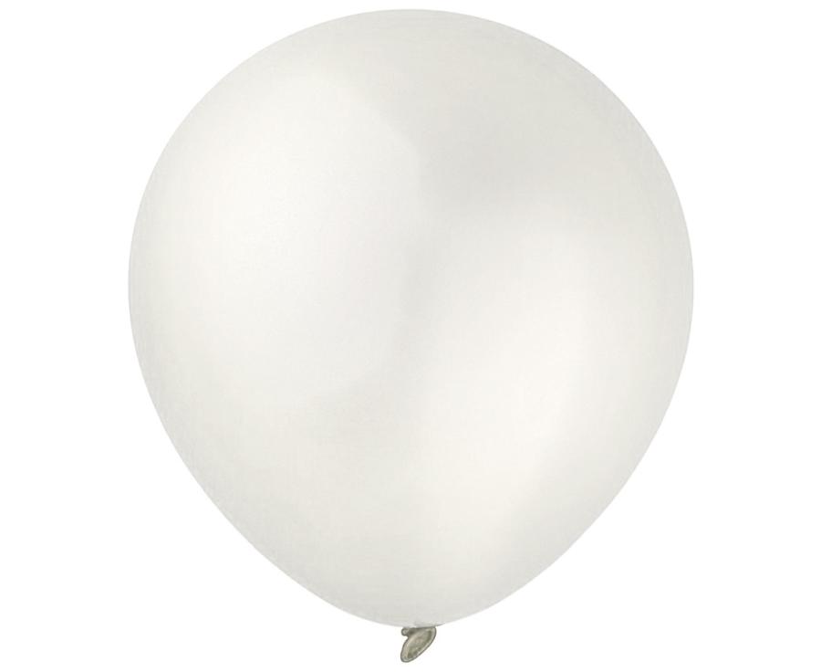 Mini-ilmapallot pastelli valkoinen 13 cm, 100 kpl