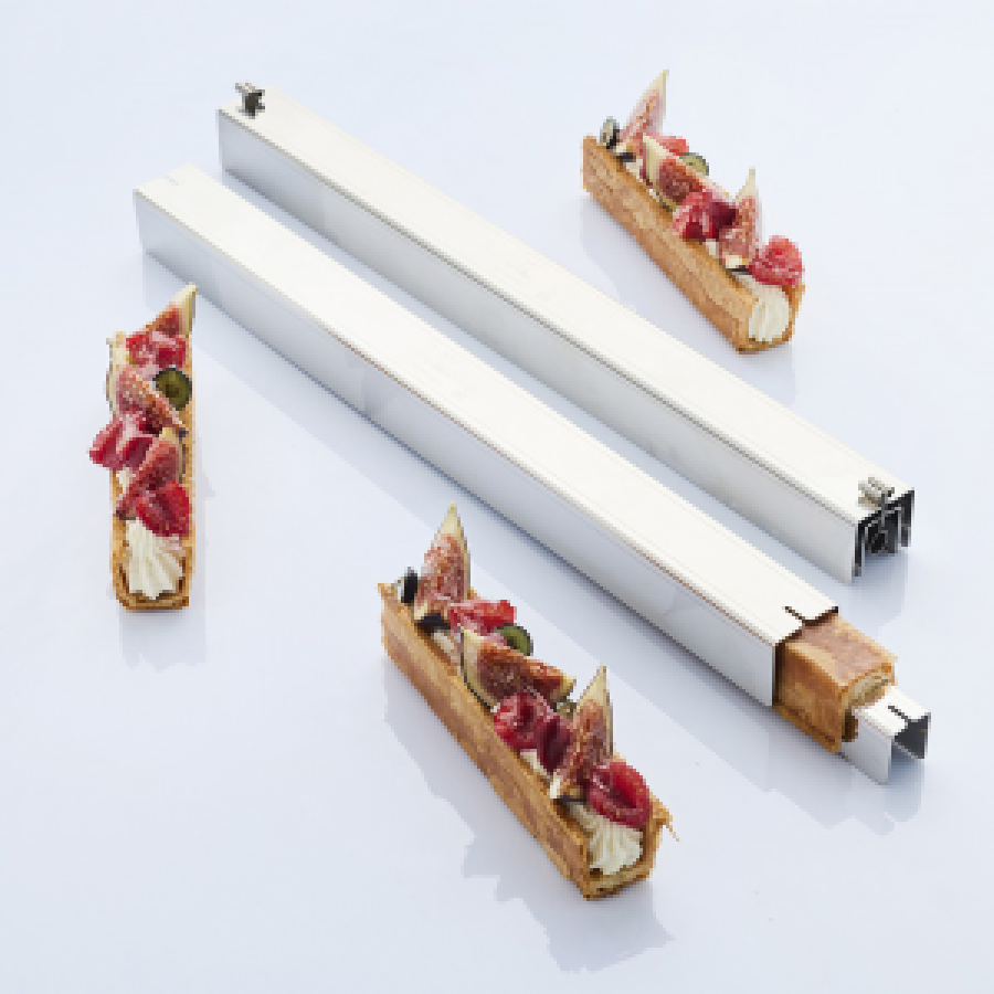 Croissant Bar - teräksinen muotti, Martellato