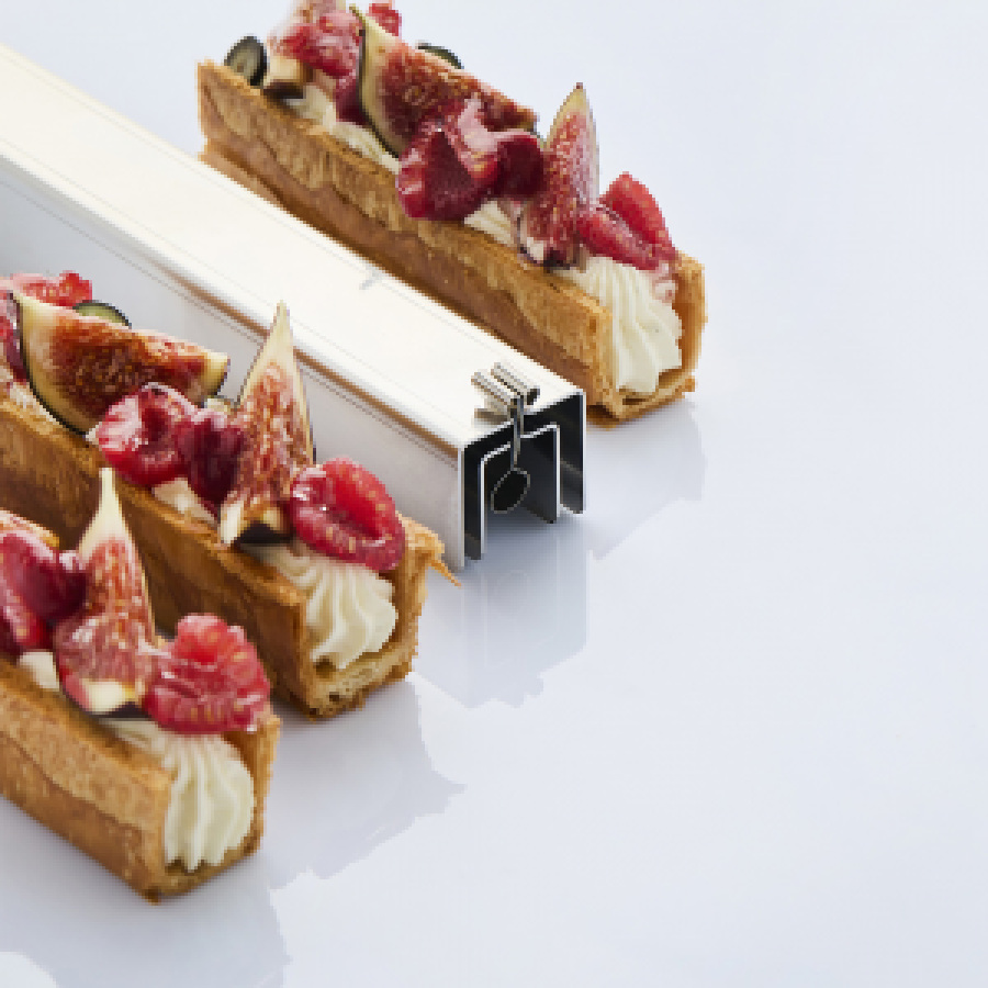 Croissant Bar - teräksinen muotti, Martellato