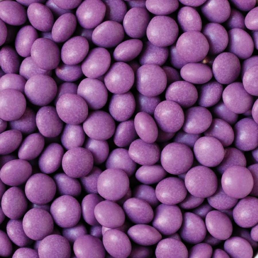 Syötävät suklaarakeet, liila/violetti, 80 g