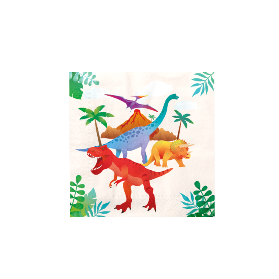 Dinosaurus-lautasliinat 16 kpl