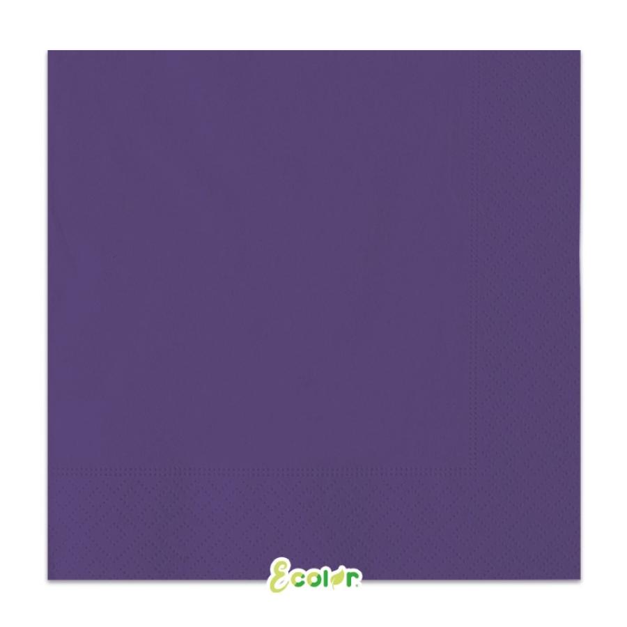 Iso lautasliina violetti 33 x 33 cm, 40 kpl