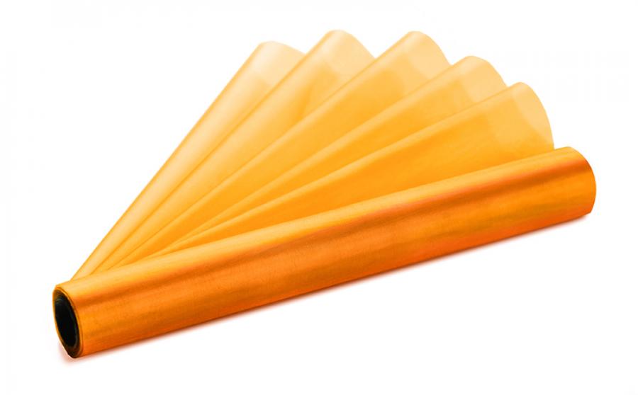 Organza kaitaliina oranssi 0,36 x 9 metriä