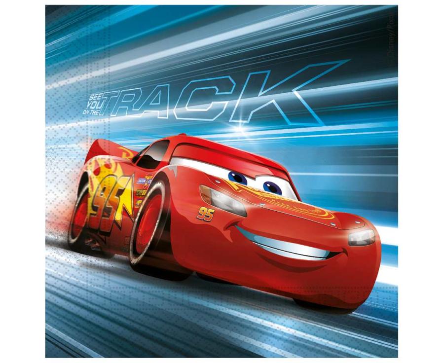 Cars 3 Lautasliinat, 20 kpl