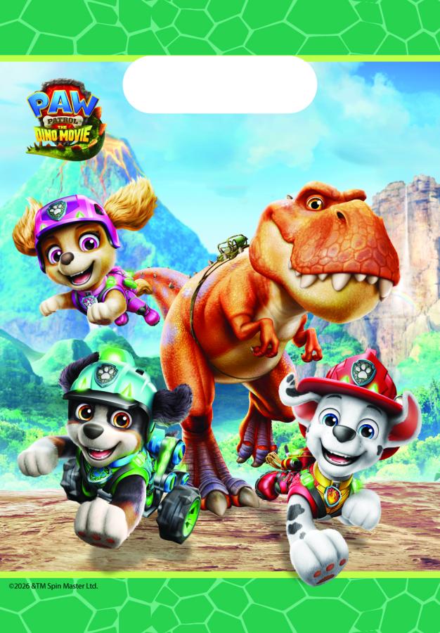 Ryhmä Hau Dino movie paperiset kaverilahjapussit, 4 kpl