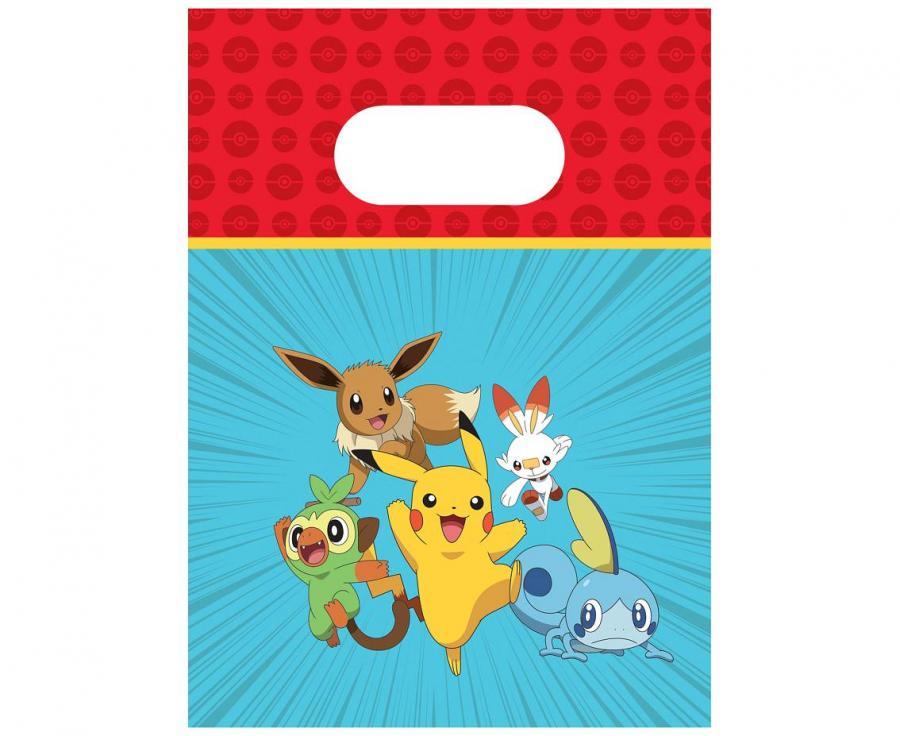 Pokemon paperipussit, 4 kpl