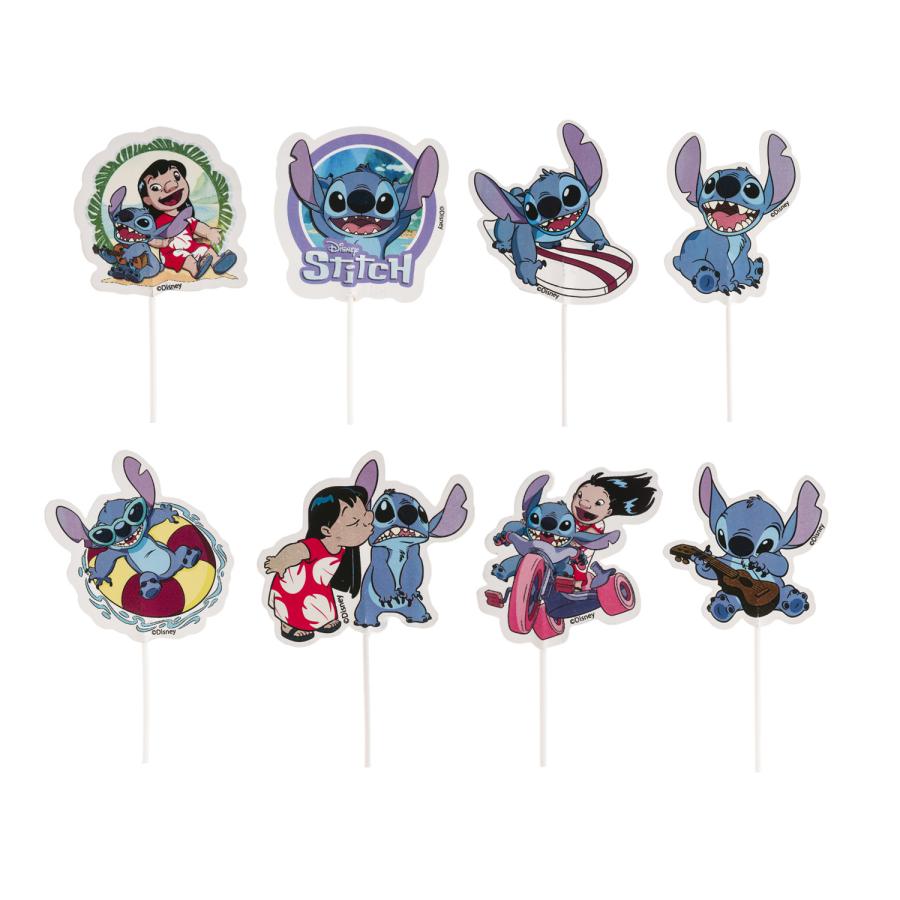 Stitch kakunkoristeet tikussa, 16 kpl
