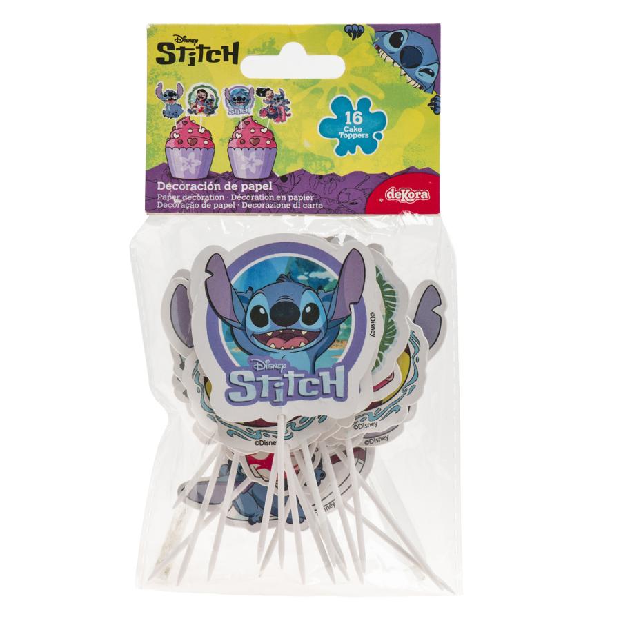 Stitch kakunkoristeet tikussa, 16 kpl