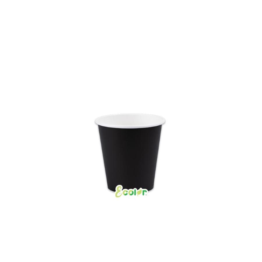 Pahvimuki musta 80 ml, 25 kpl