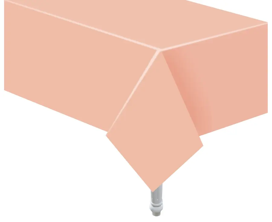 Paperinen pöytäliina 1,32 × 1,83 m, vaaleanpunainen