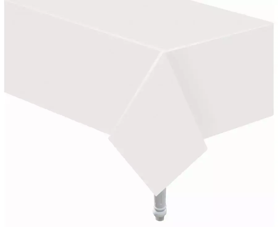 Paperinen pöytäliina 1,32 × 1,83 m, valkoinen