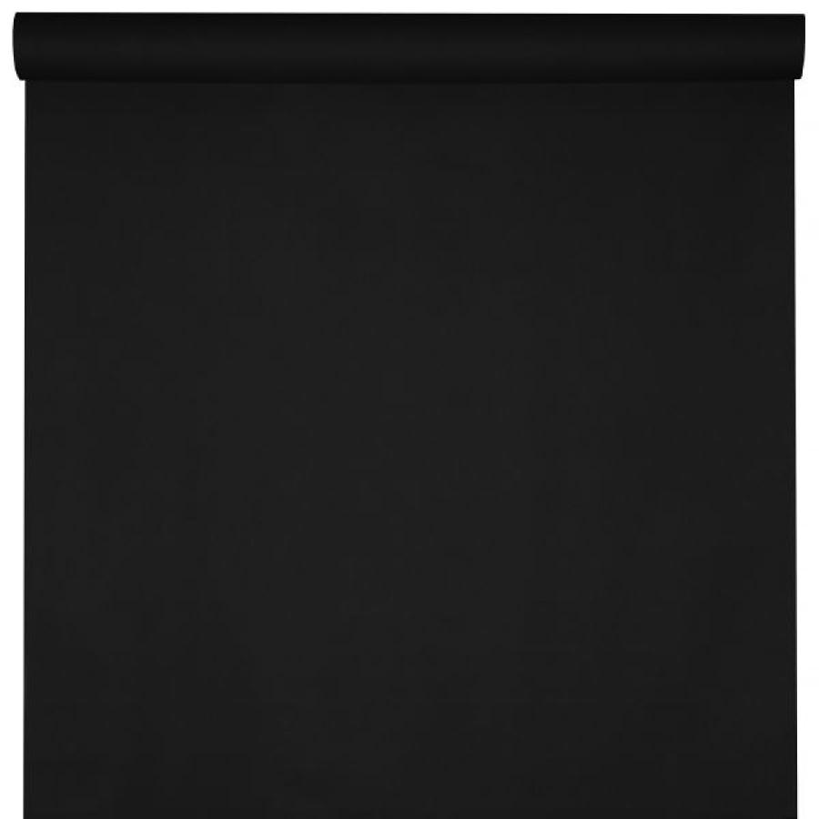 Paperinen pöytäliinarulla 120 cm × 10 m, musta