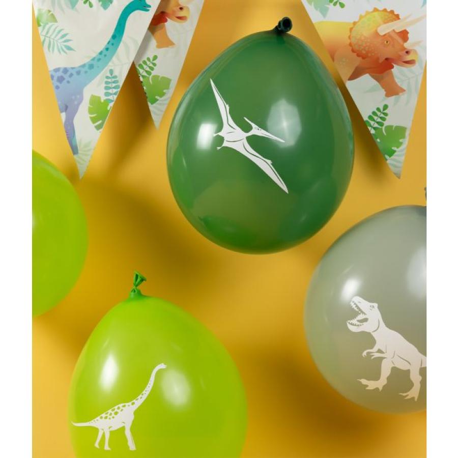 Dinosaurus ilmapallot 8 kpl