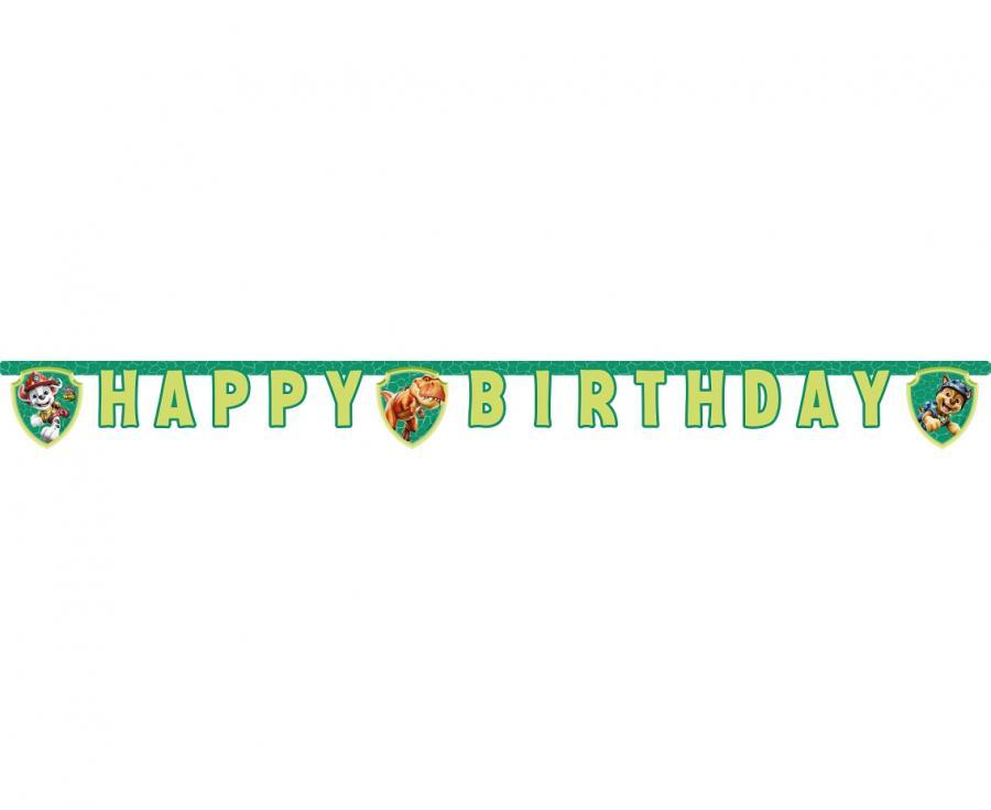 Ryhmä Hau Dino movie "Happy birthday" banneri
