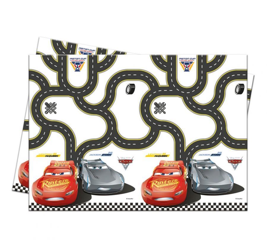 Pöytäliina Cars 3 muovia 120 x 180 cm