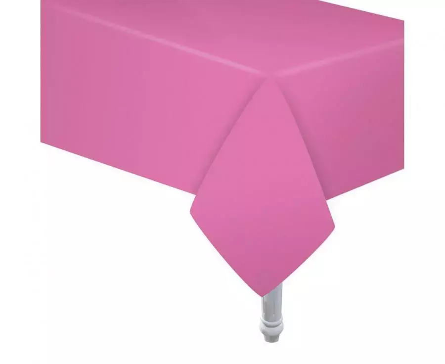 Pöytäliina paperinen pinkki1,32 x 1,83 m