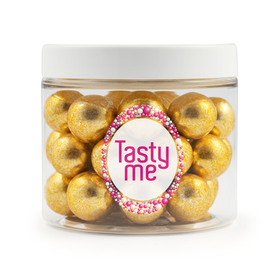 Rapeat suklaapallot n. 18 mm kulta 100 g - gluteeniton