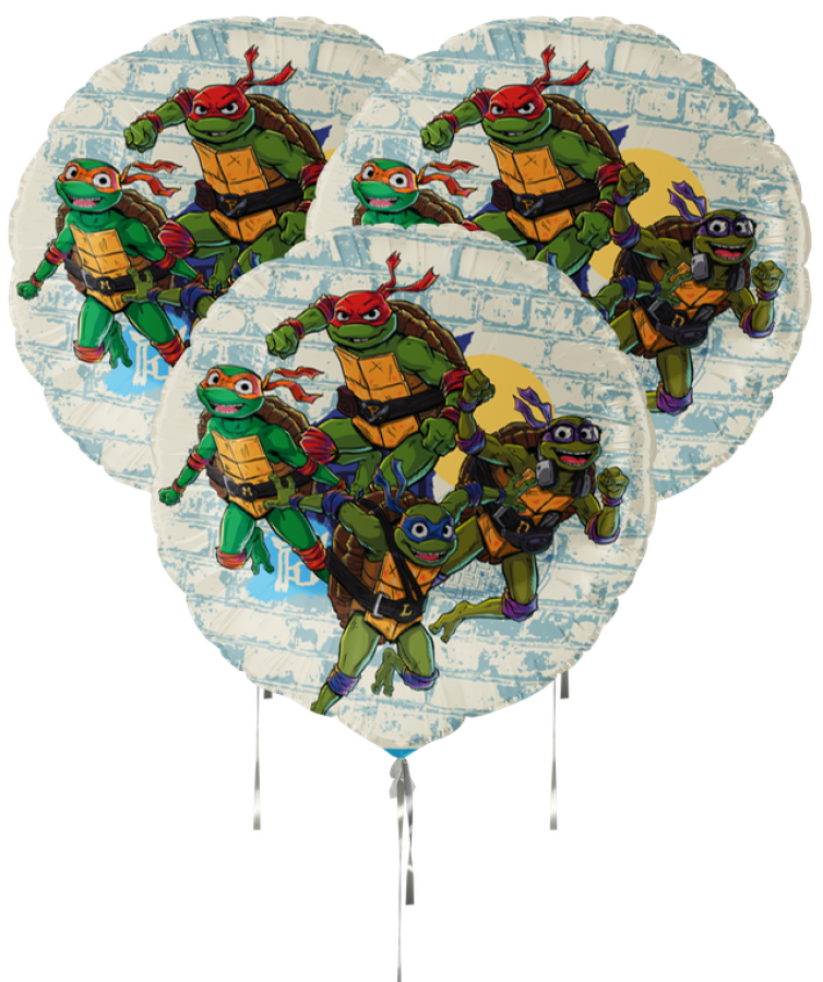 Foliopallo Ninja Turtles Teini-ikäiset mutanttininjakilpikonnat 46 cm