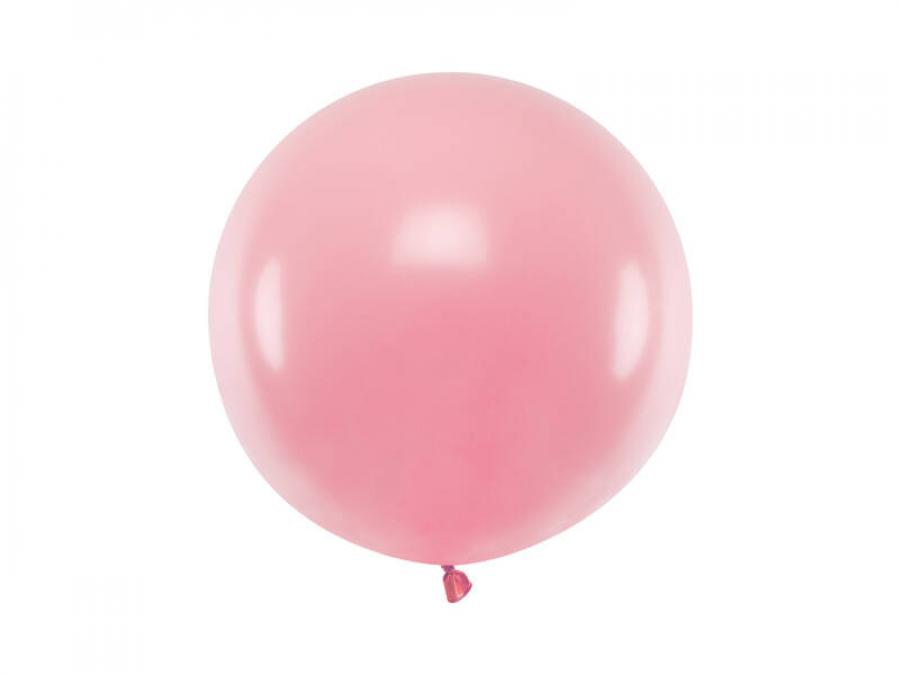 Suuri ilmapallo vaaleanpunainen 60 cm