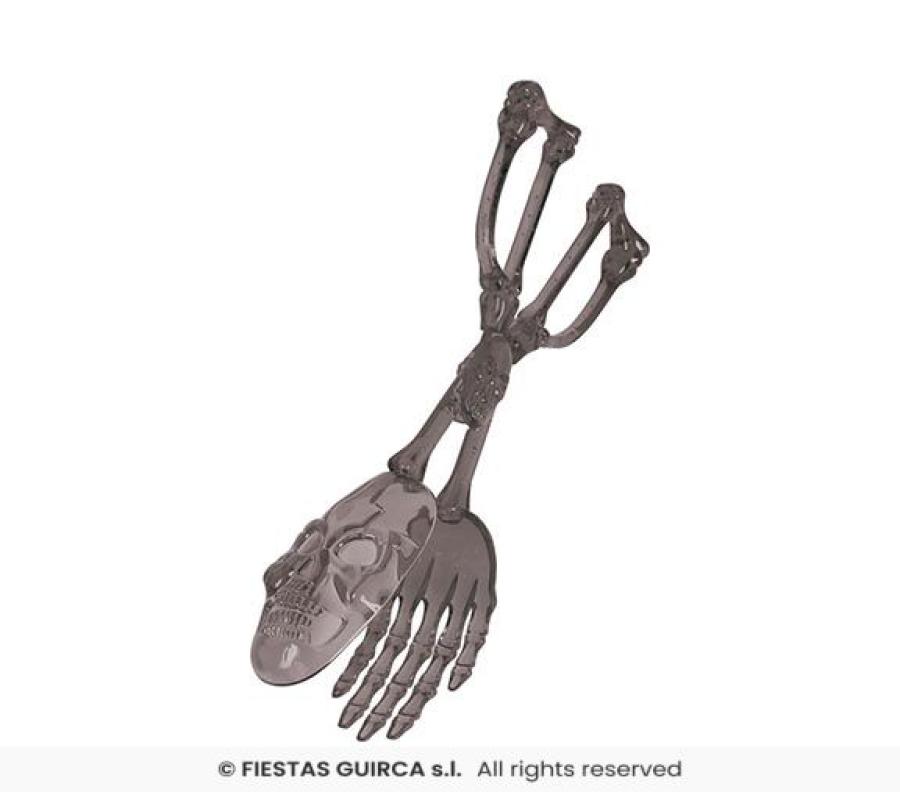 Salaattiottimet pääkallo ja luurankokäsi